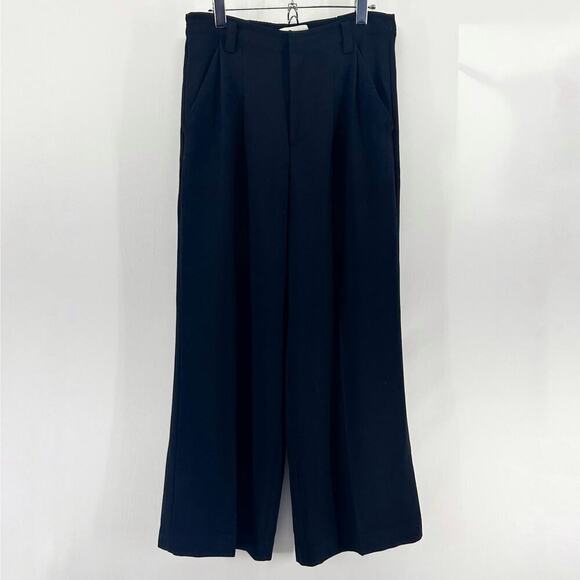 Brochu Walker Duke Pants Wide Leg Japanese Crepe Pleated Medium - Picture 2 of 7